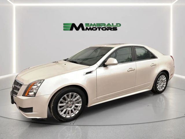 White 2011 Cadillac CTS 3.0L Luxury RWD Sedan Rear-Wheel Drive 6-Speed Automatic