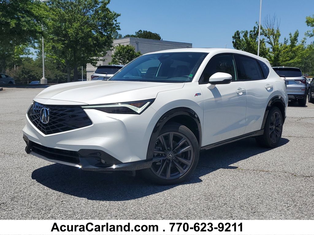 Platinum White Pearl 2026 Acura ADX FWD with A-SPEC Package SUV / Crossover Front-Wheel Drive Continuously Variable Transmission