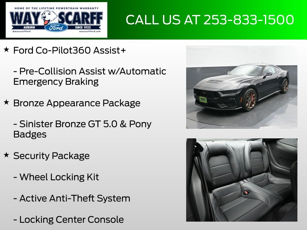 2025 Ford Mustang GT Premium Fastback