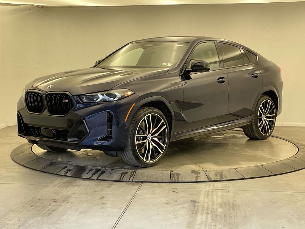 Tanzanite Blue II Metallic 2026 BMW X6 M60i xDrive SUV / Crossover All-Wheel Drive 8-Speed Automatic
