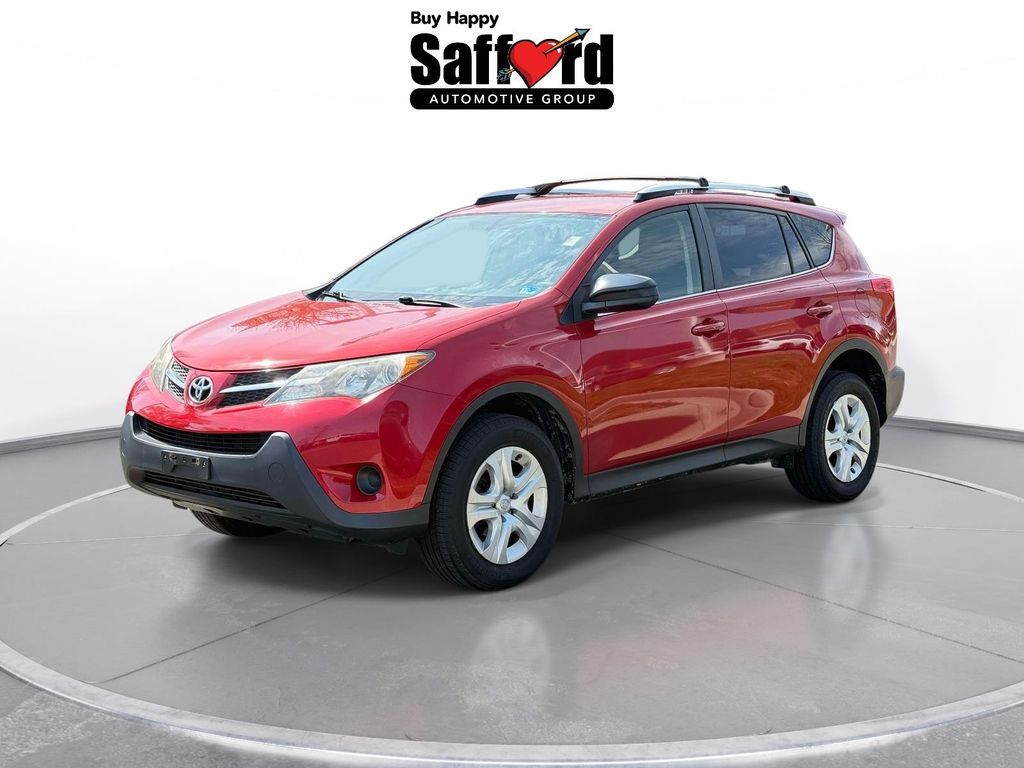 Barcelona Red Metallic 2015 Toyota RAV4 LE AWD SUV / Crossover All-Wheel Drive 6-Speed Automatic