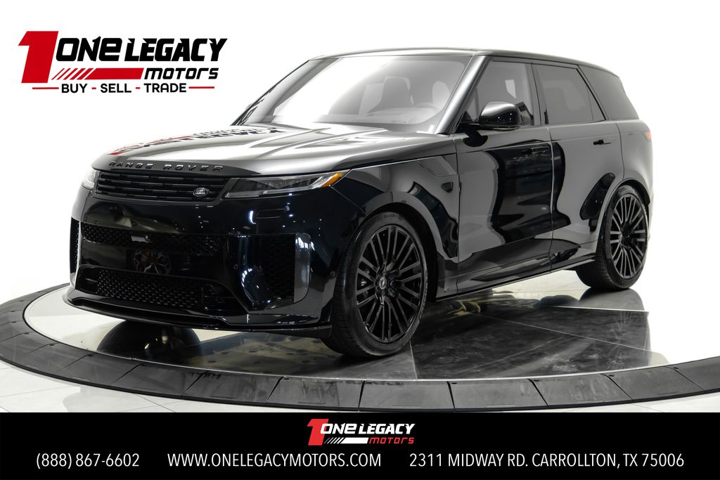 Ligurian Black Gloss 2025 Land Rover Range Rover Sport P635 SV Edition Two AWD SUV / Crossover All-Wheel Drive 8-Speed Automatic