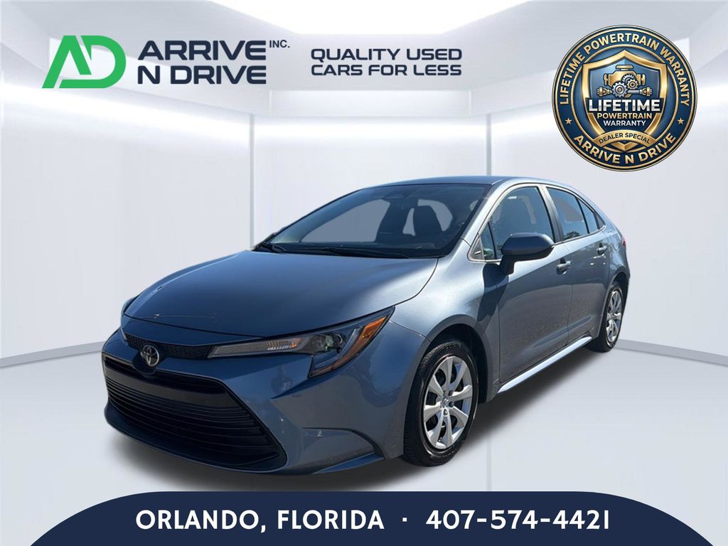 Gray 2025 Toyota Corolla Sedan Front-Wheel Drive Continuously Variable Transmission