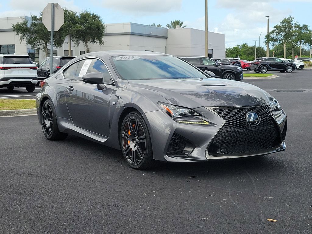 used 2019 Lexus RC car, priced at $55,250