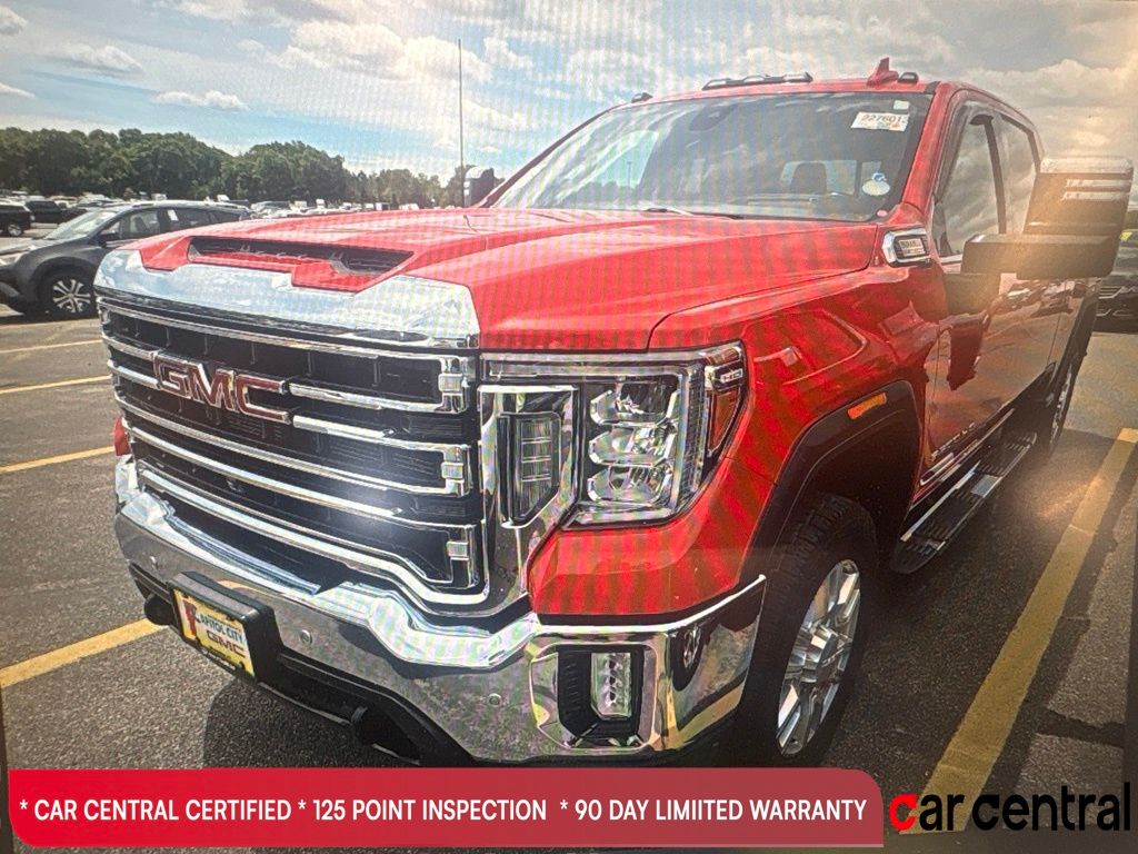 Cardinal Red 2020 GMC Sierra 3500HD Pickup Truck Four-Wheel Drive Automatic