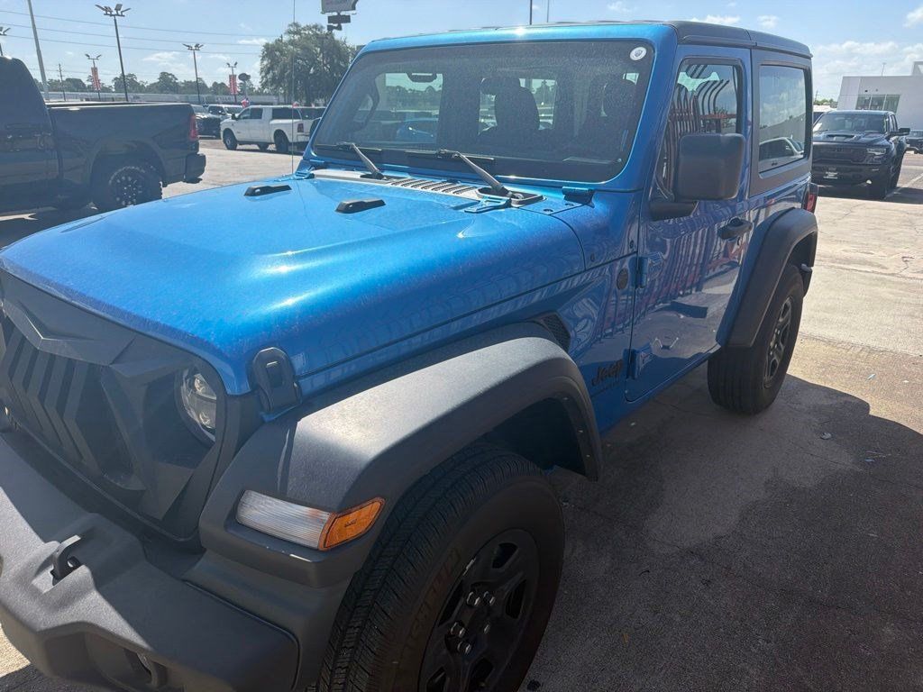 2022 Jeep Wrangler Sport Blue at Bayway Chrysler Dodge Jeep Ram
