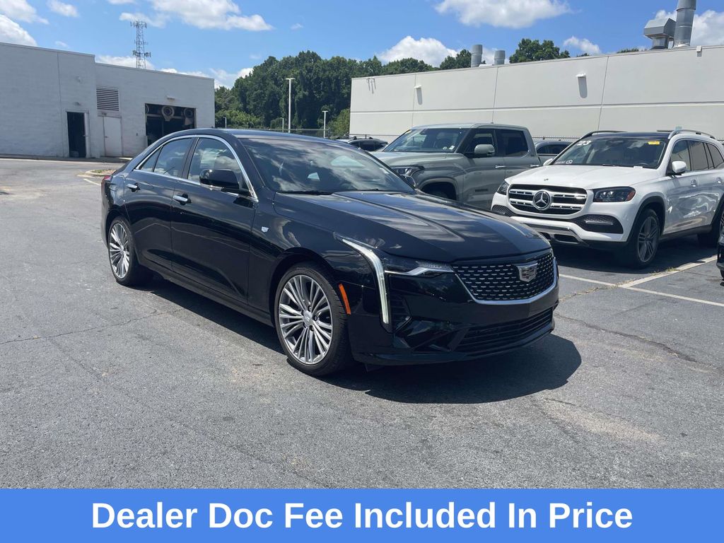 Black Raven 2026 Cadillac CT4 Sedan Rear-Wheel Drive 8-Speed Automatic