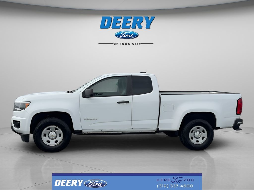 Summit White 2017 Chevrolet Colorado Work Truck Extended Cab LB RWD Pickup Truck 4X2 6-Speed Automatic