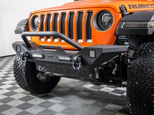 Used 2019 Orange Jeep Unlimited Rubicon image 9