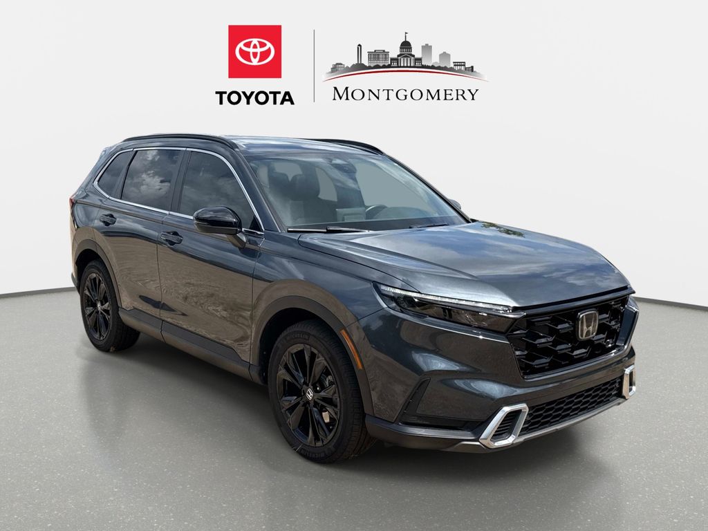 Gray Metallic 2025 Honda CR-V Hybrid SUV / Crossover All-Wheel Drive Continuously Variable Transmission