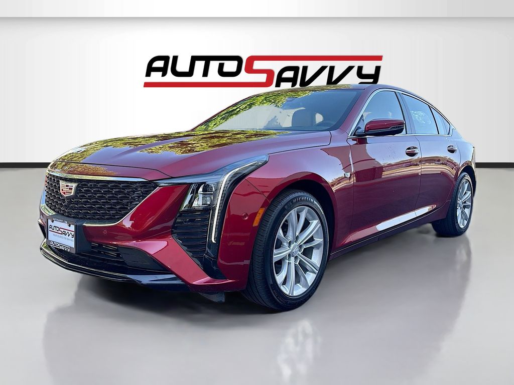 Used 2025 Red Cadillac Premium Luxury image 3