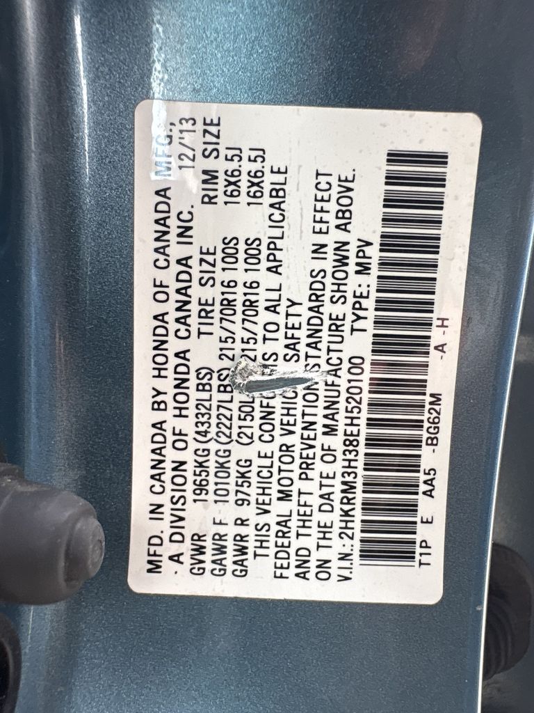 2014 Honda CR-V LX Blue at Emmons Autoplex