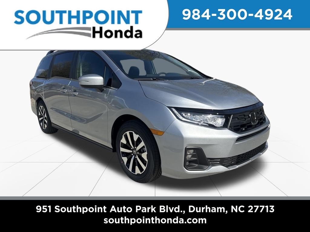 Solar Silver Metallic 2026 Honda Odyssey EX-L FWD Minivan Front-Wheel Drive Automatic