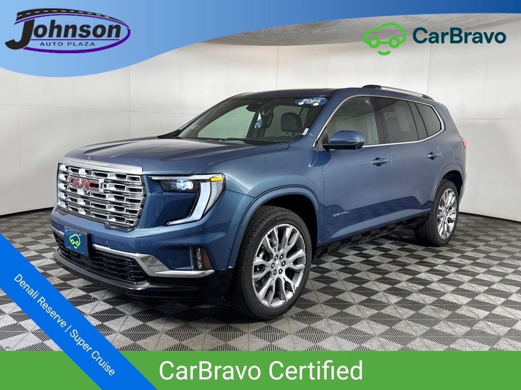 Downpour Metallic 2025 GMC Acadia SUV / Crossover Four-Wheel Drive 8-Speed Automatic