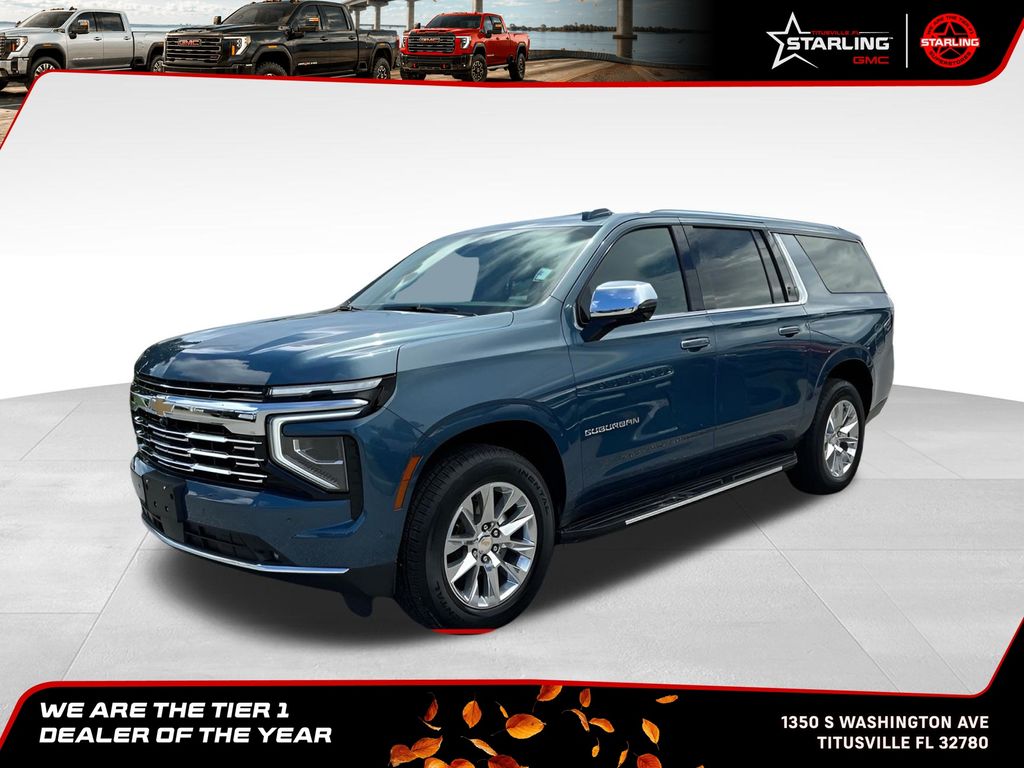 Lakeshore Blue Metallic 2025 Chevrolet Suburban SUV / Crossover 4X2