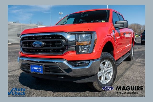 Race Red 2023 Ford F-150 Pickup Truck Four-Wheel Drive Automatic