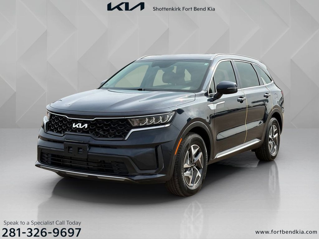 2022 Kia Sorento Hybrid S Blue at Shottenkirk Kia Fort Bend