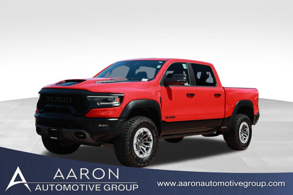 Flame Red Clearcoat 2024 RAM 1500 Pickup Truck All-Wheel Drive 8-Speed Automatic