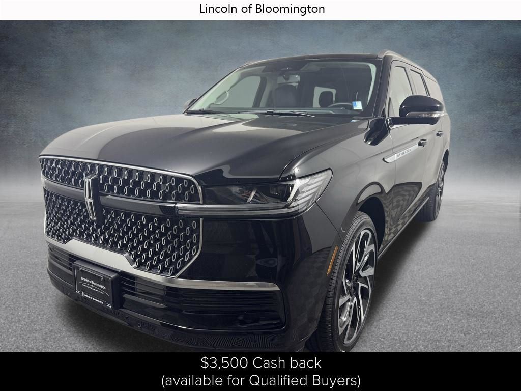 Black Metallic 2026 Lincoln Navigator SUV / Crossover Four-Wheel Drive Automatic