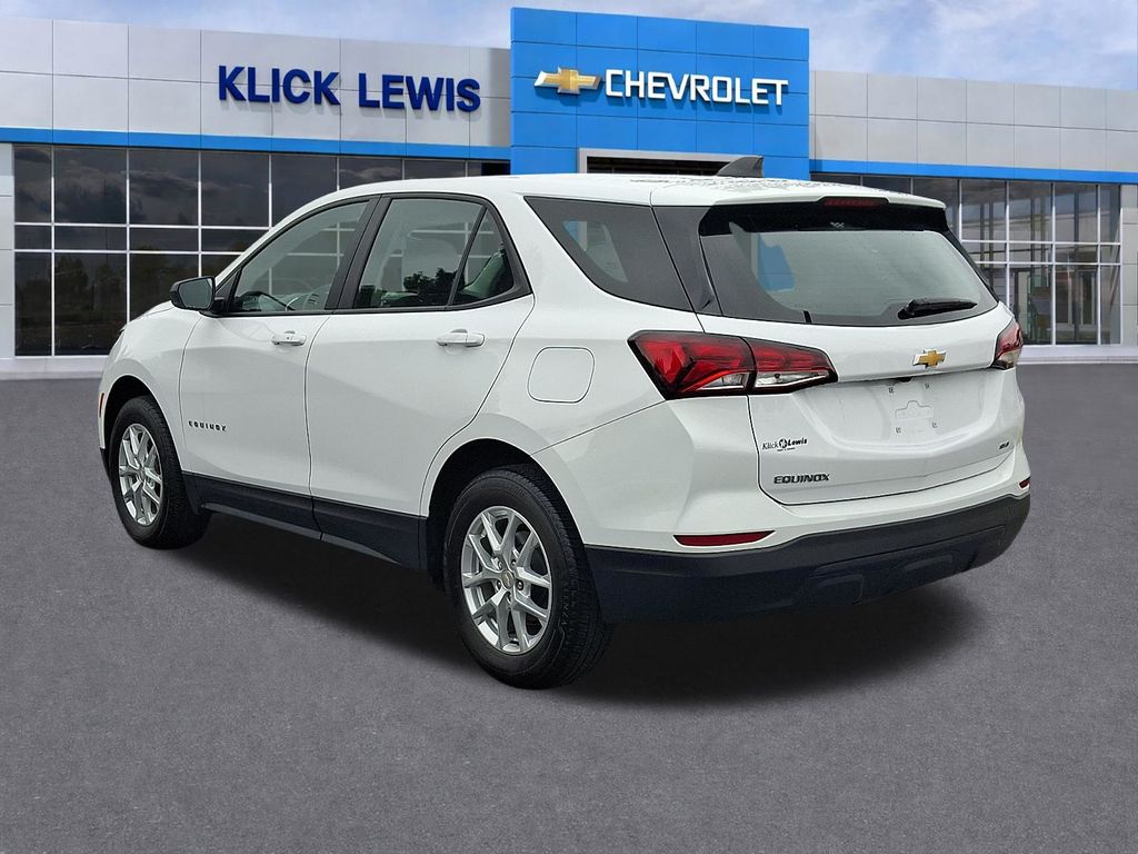 2024 Chevrolet Equinox LS White at Klick Lewis Buick Chevrolet
