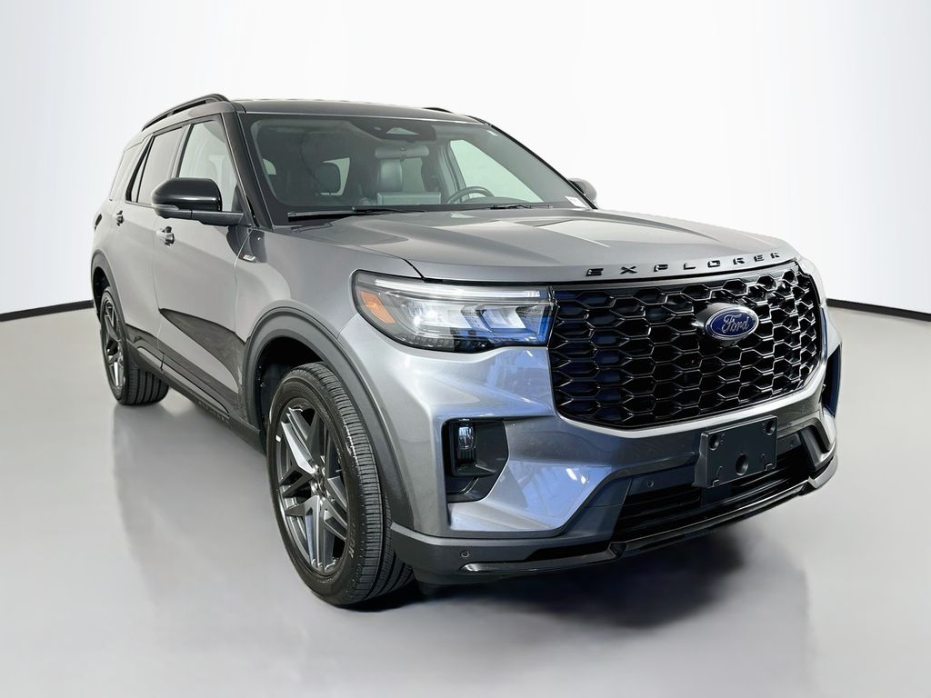 Gray Metallic 2025 Ford Explorer SUV / Crossover All-Wheel Drive Automatic