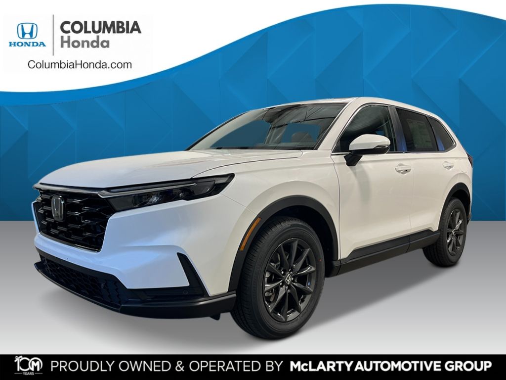 Platinum White Pearl 2026 Honda CR-V SUV / Crossover All-Wheel Drive Continuously Variable Transmission