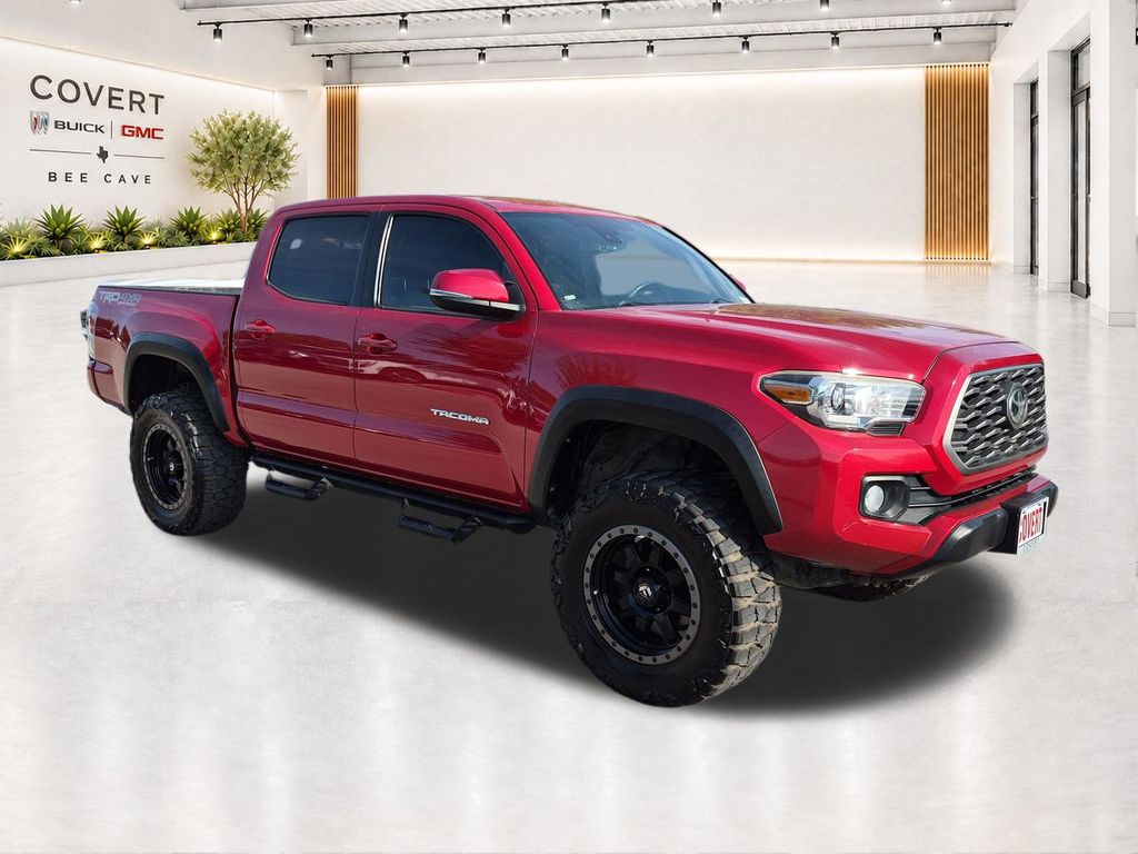 Barcelona Red Metallic 2020 Toyota Tacoma Pickup Truck Four-Wheel Drive 6-Speed Automatic