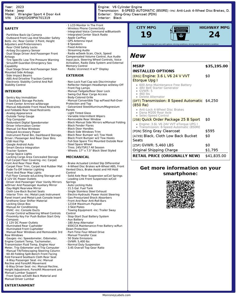 Thumbnail: 2023 Jeep Wrangler - 21