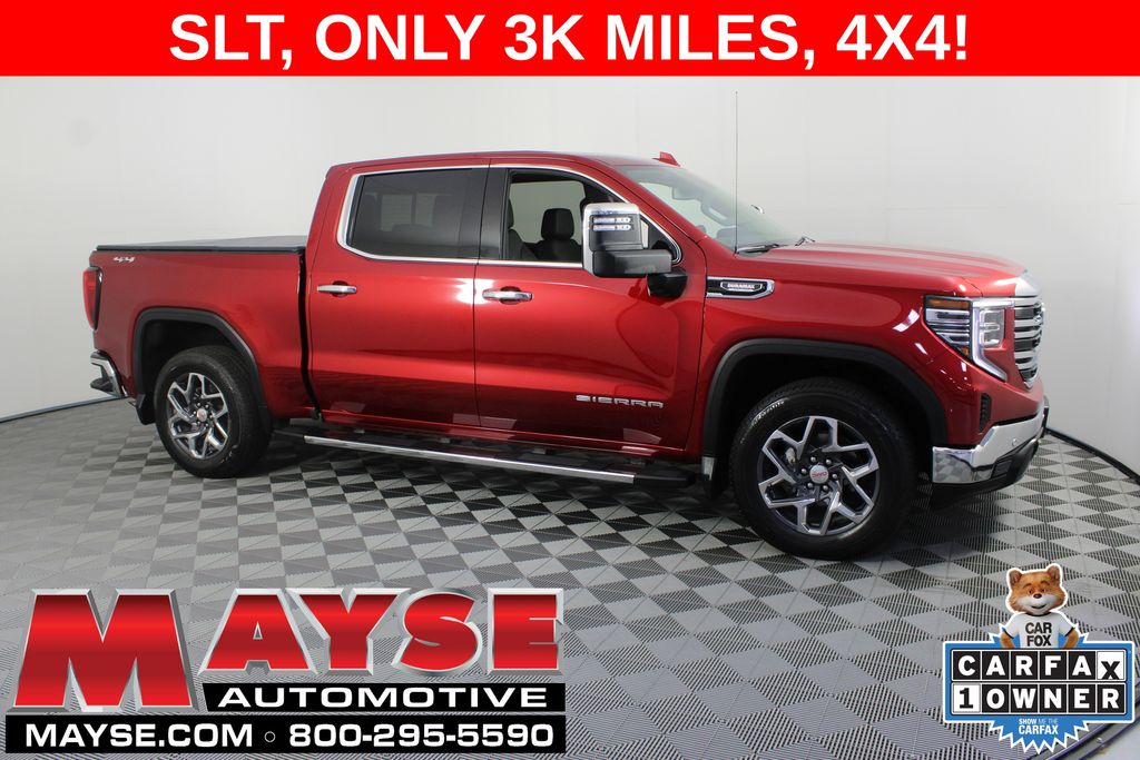Volcanic Red Tintcoat 2025 GMC Sierra 1500 Pickup Truck Four-Wheel Drive Automatic