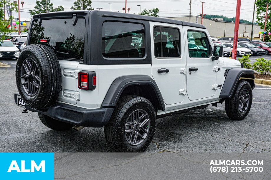 Used 2025 White Jeep Sport S image 6
