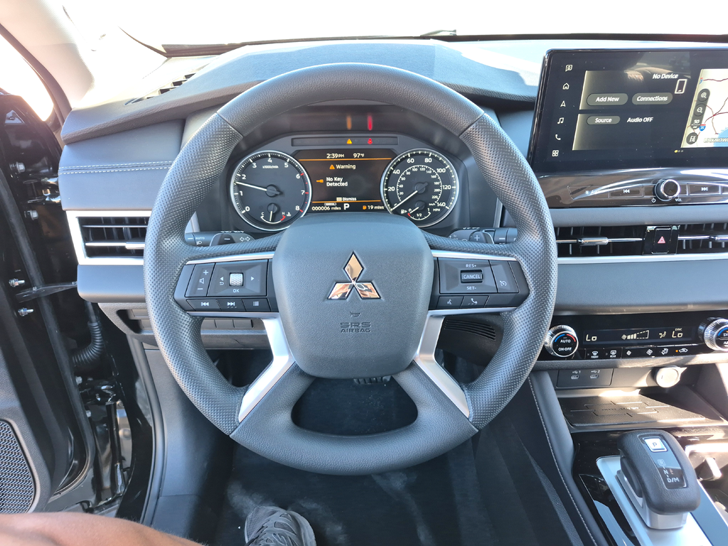 2026 Mitsubishi Outlander ES Black at North Houston Mitsubishi