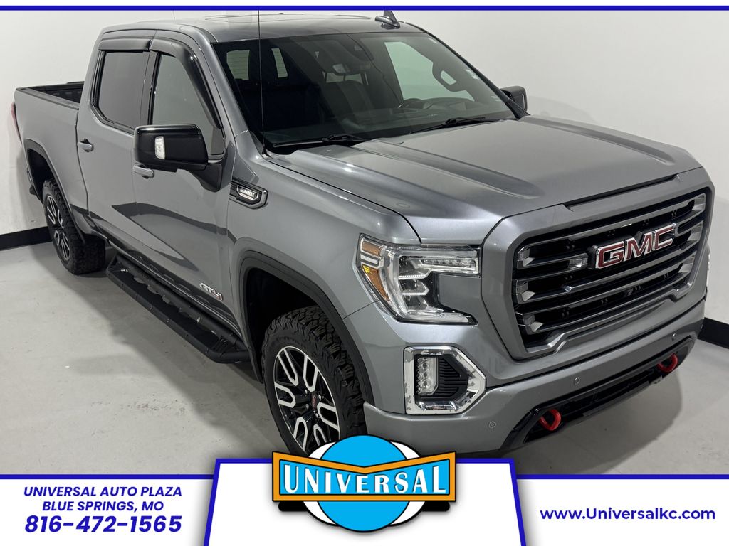 Gray (Steel Metallic) 2021 GMC Sierra 1500 Pickup Truck Four-Wheel Drive Automatic