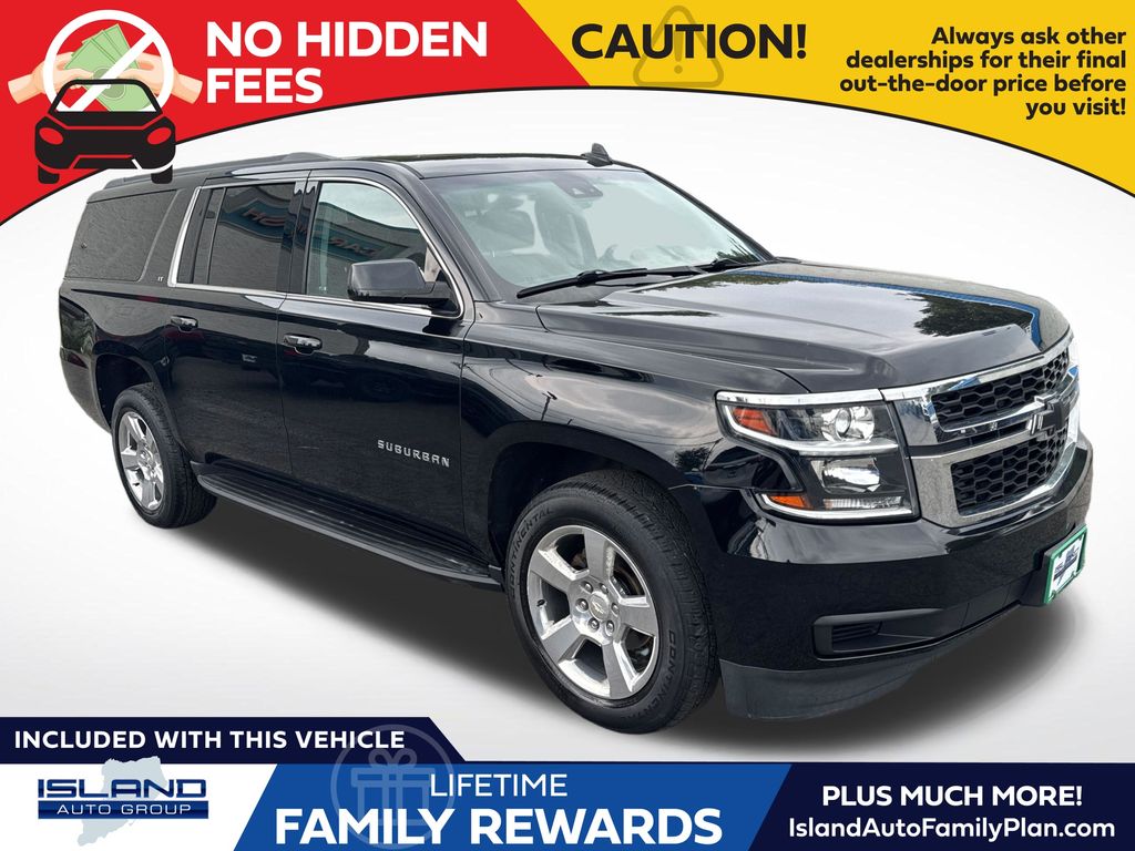 Black 2019 Chevrolet Suburban SUV / Crossover Four-Wheel Drive 6-Speed Automatic Overdrive