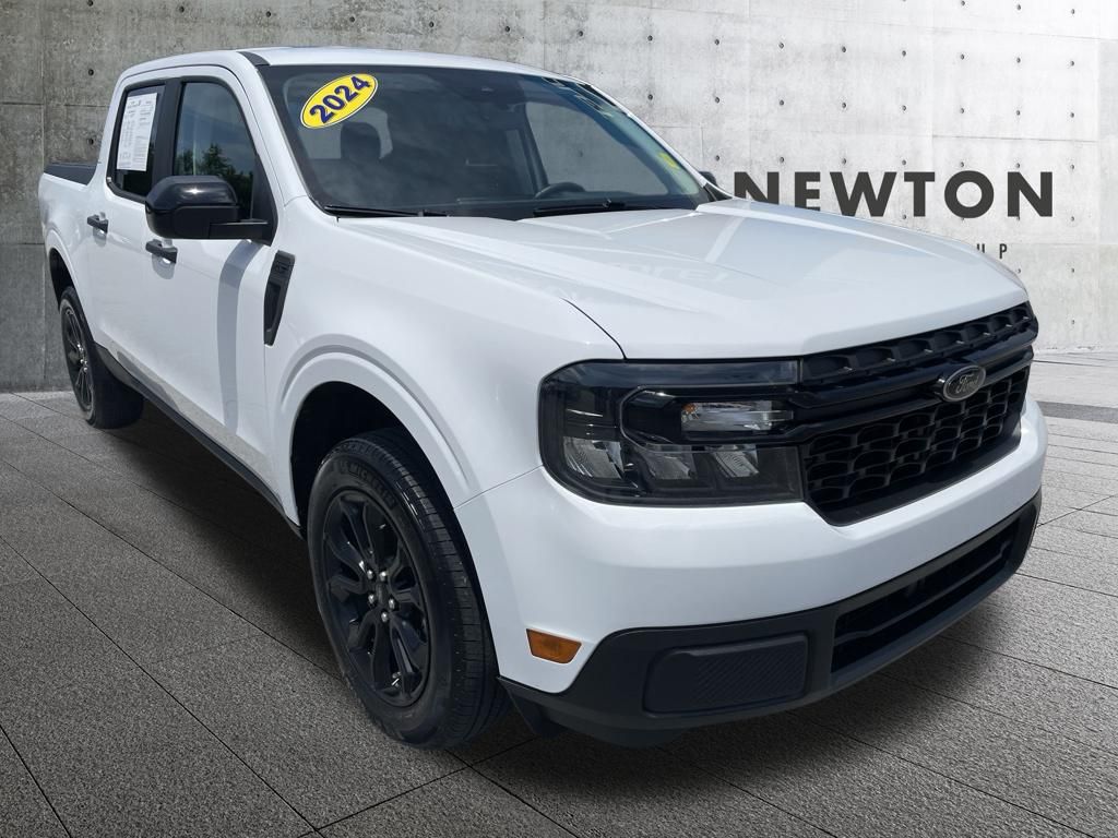 Oxford White 2024 Ford Maverick Pickup Truck Front-Wheel Drive 8-Speed Automatic