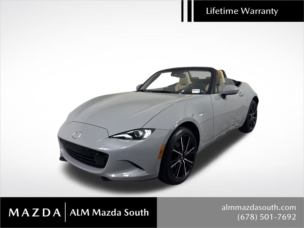 Aero Gray Metallic 2026 Mazda MX-5 Miata Convertible Rear-Wheel Drive 6-Speed Automatic