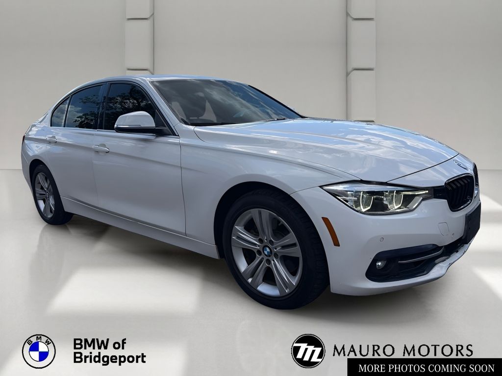 Alpine White 2017 BMW 3 Series Sedan All-Wheel Drive 8-Speed Automatic