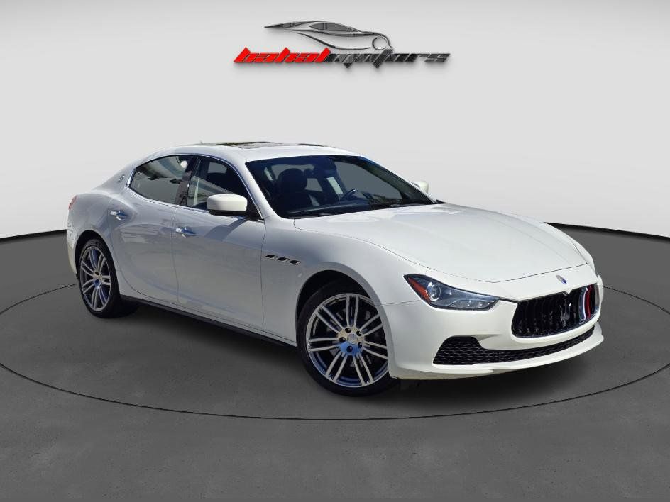 2015 Maserati Ghibli S Q4 AWD