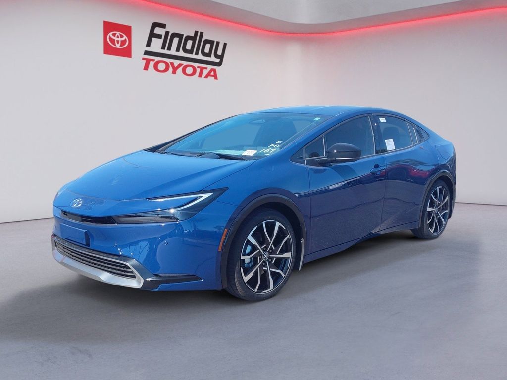 Blue 2026 Toyota Prius Plug-In Hybrid Hatchback Front-Wheel Drive Continuously Variable Transmission