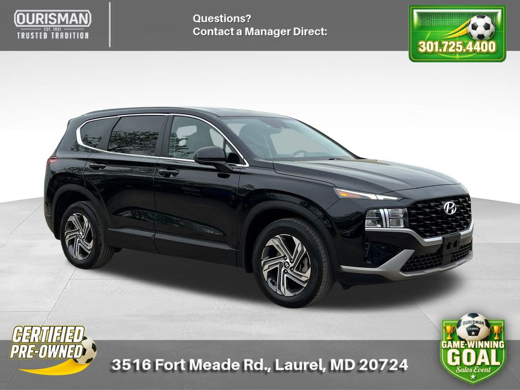 Twilight Black 2023 Hyundai Santa Fe SE FWD SUV / Crossover Front-Wheel Drive 8-Speed Automatic