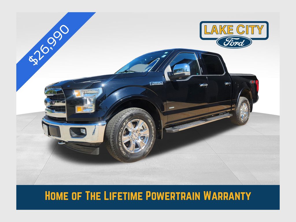 Shadow Black 2017 Ford F-150 Pickup Truck Four-Wheel Drive Automatic