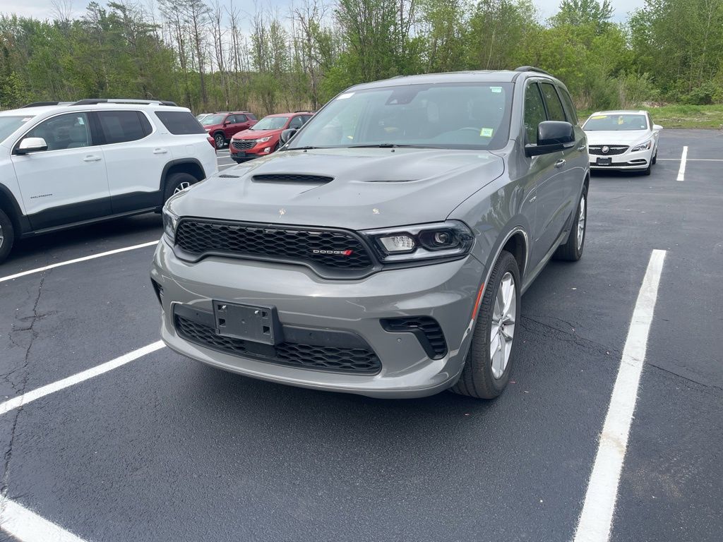 Destroyer Gray Clearcoat 2025 Dodge Durango R/T Plus AWD SUV / Crossover All-Wheel Drive 8-Speed Automatic