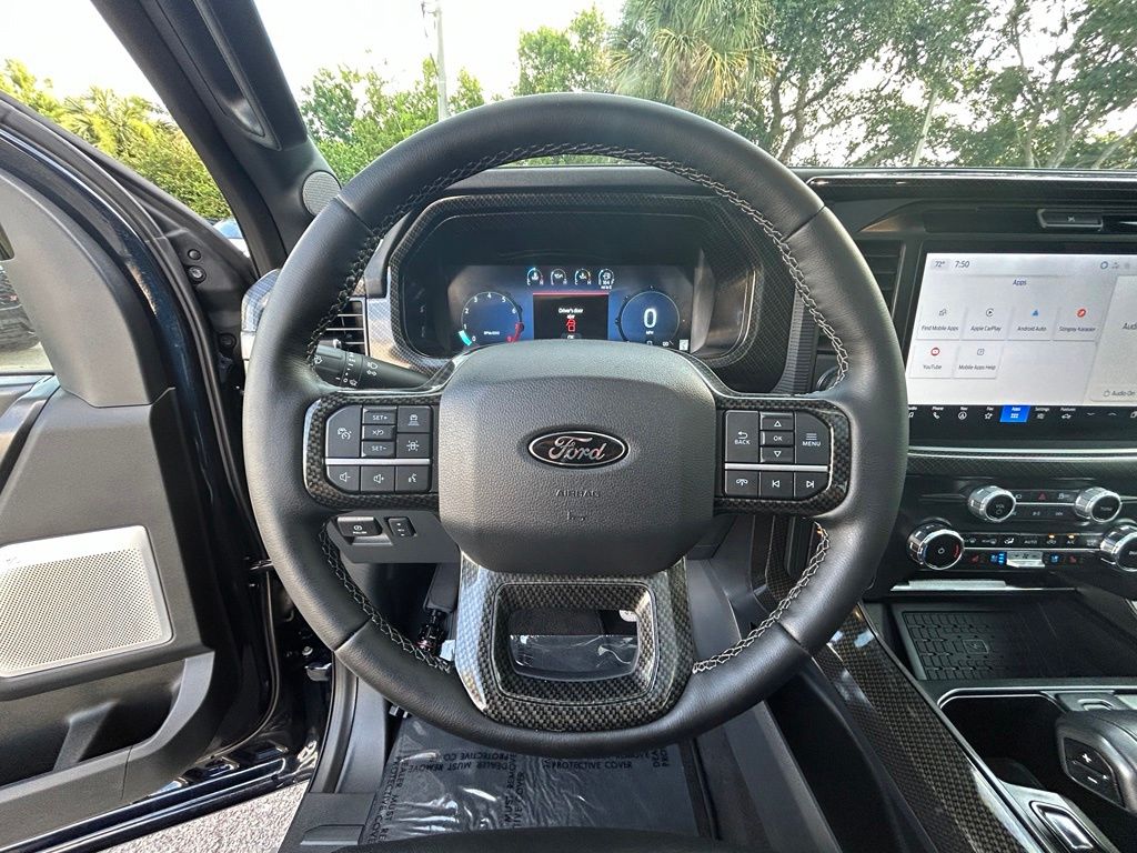 Certified Used 2025 Blue Ford Lariat image 17