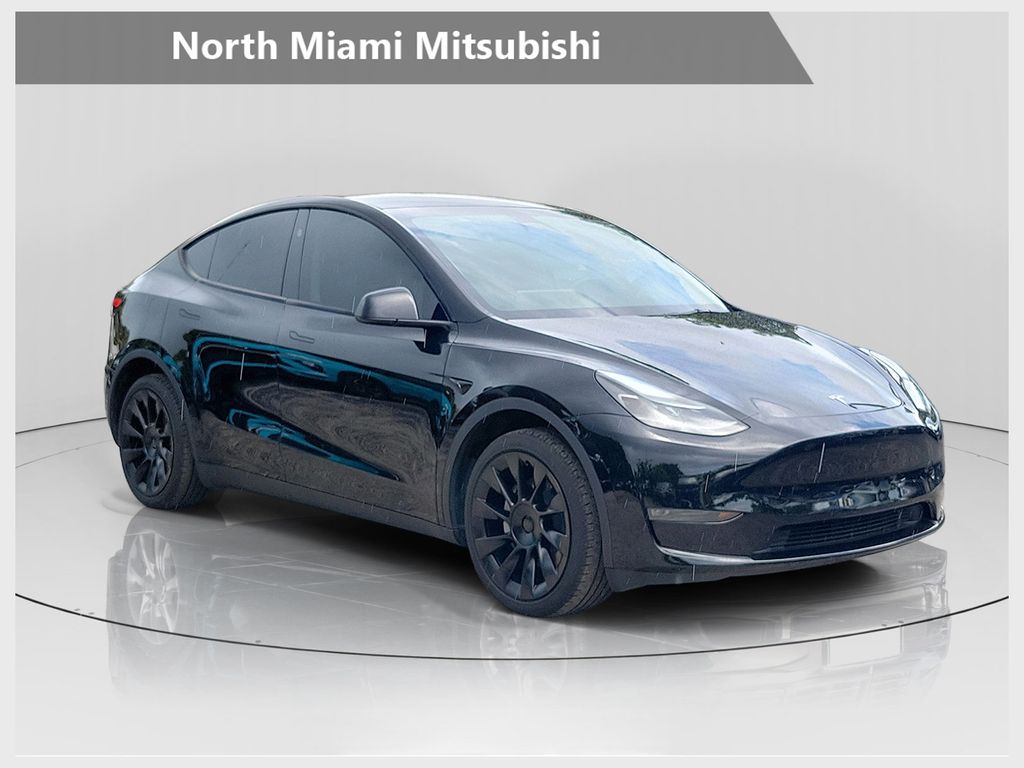 Black 2023 Tesla Model Y SUV / Crossover All-Wheel Drive 1-Speed Automatic