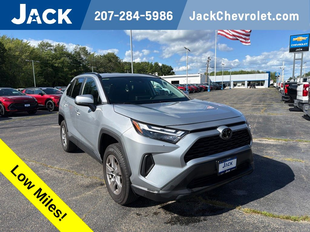 Silver Sky Metallic 2025 Toyota RAV4 SUV / Crossover All-Wheel Drive 8-Speed Automatic