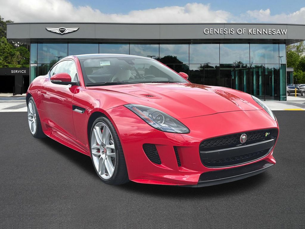 Caldera Red Metallic 2016 Jaguar F-TYPE Coupe All-Wheel Drive 8-Speed Automatic