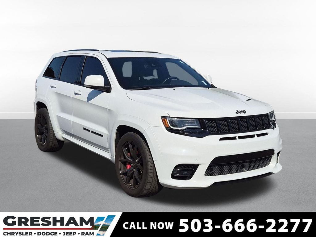 Bright White Clearcoat 2019 Jeep Grand Cherokee SUV / Crossover Four-Wheel Drive 8-Speed Automatic