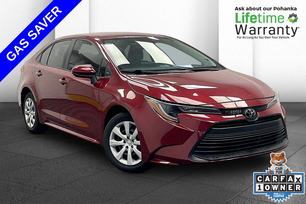Pearl 2025 Toyota Corolla Sedan Front-Wheel Drive Continuously Variable Transmission