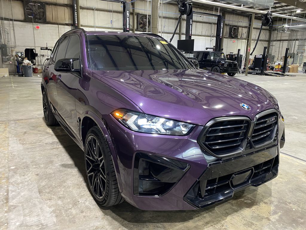 Purple 2025 BMW X5 M SUV / Crossover All-Wheel Drive 8-Speed Automatic