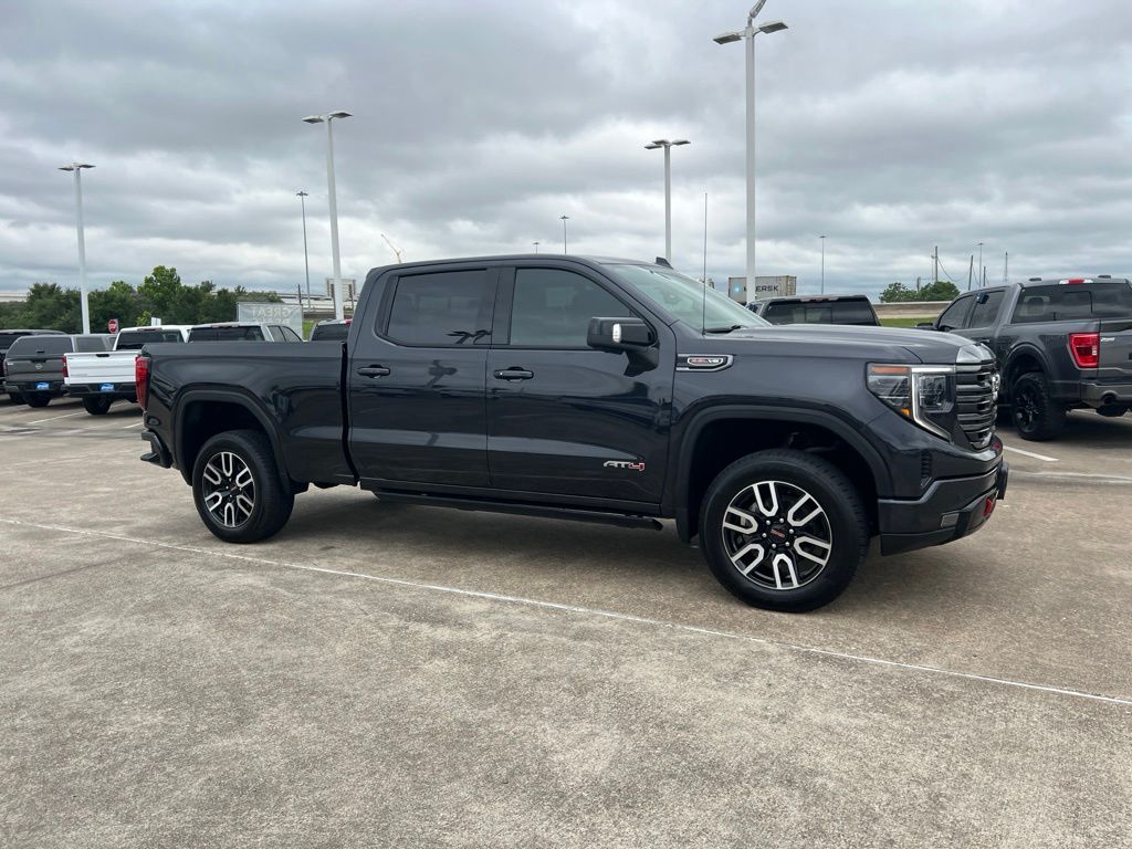 2024 GMC Sierra 1500 AT4 Silver at Emmons Autoplex