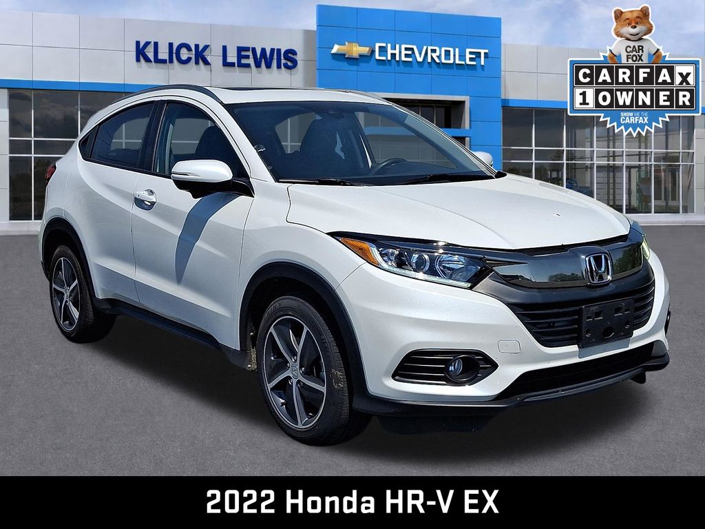 2022 Honda HR-V EX White at Honda North
